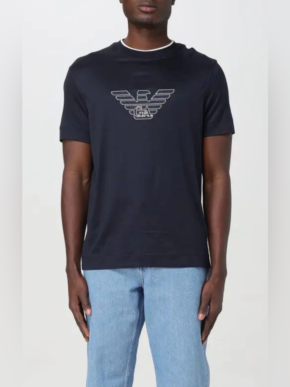 Emporio Armani black short sleeve men’s tee S